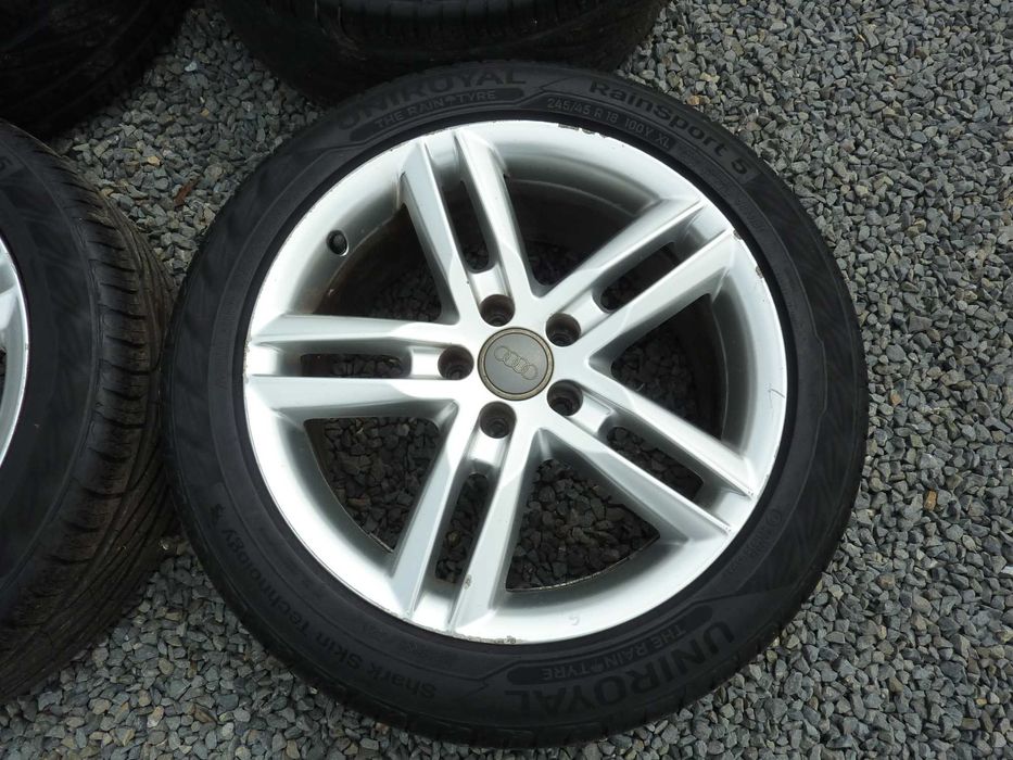 AUDI A6 C6 C7 KOŁA felgi aluminiowe LATO 18 cali opony super 5x112