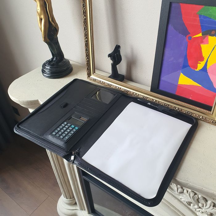 Папка для документів, папка з калькулято, нова