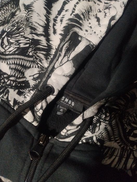 Худі rap sk8 y2k hip hop vintage skull череп скейтер