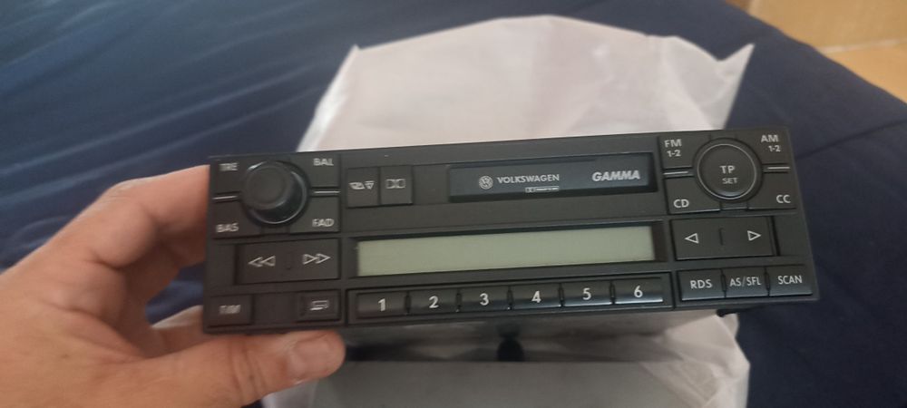 Radio e caixa CD original VW