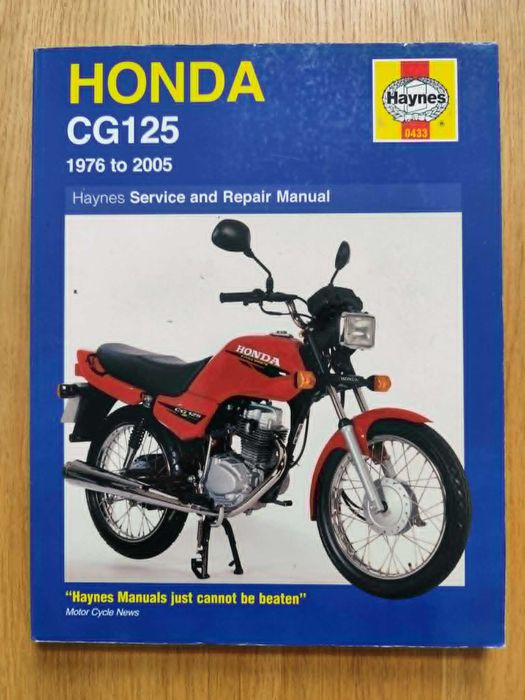 Instrukcja napraw Honda CG 125