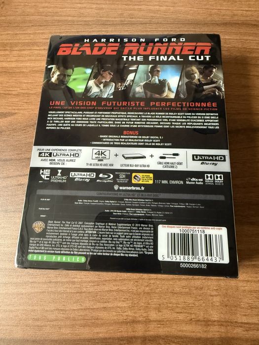 Blade Runner steelbook 4K Titans of Cult