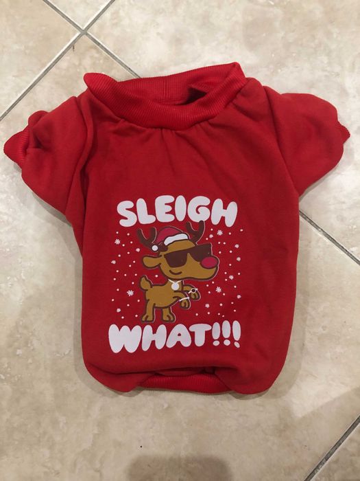 Camisola nova para animal de estimação