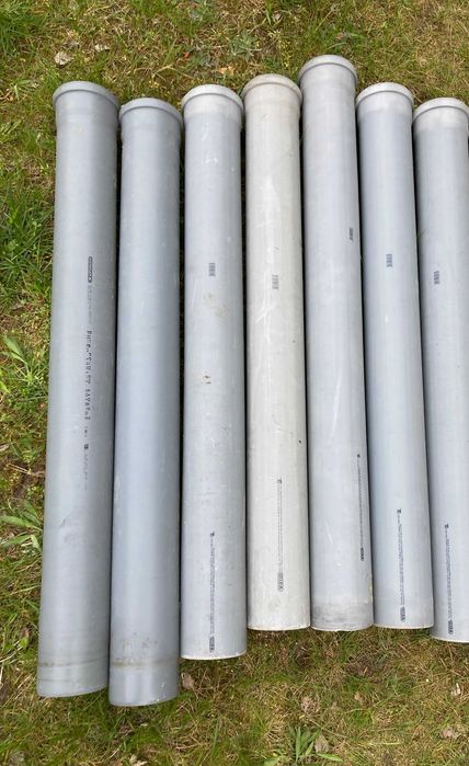 Rura kanalizacyjna Wavin PVC-HT 110x2.6x1000, 7 rur od długościu 1m