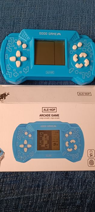 Jogo arcade portátil tetris e outros modos de jogo Novo