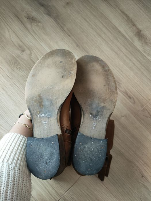 Niskie wiosenne kozaki next rozmiar 37