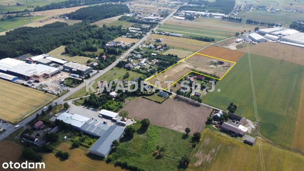 Działka inwestycyjna pow. 2,0212ha - Chojęcin