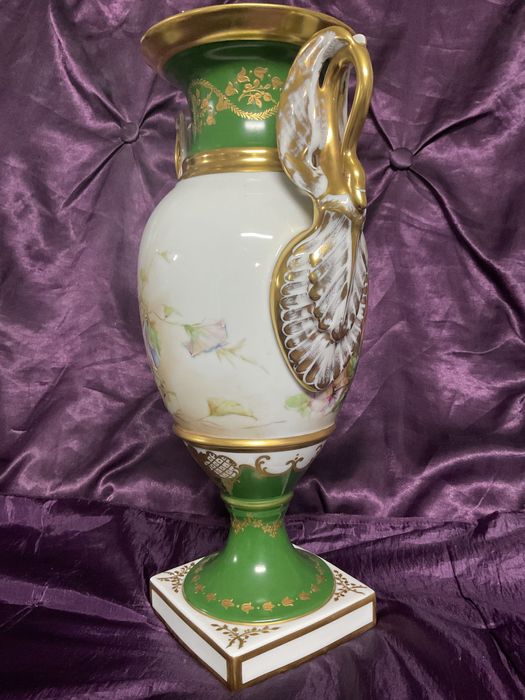 Vaso porcelana pintura manual alt,38 cm  anúncios abaixo