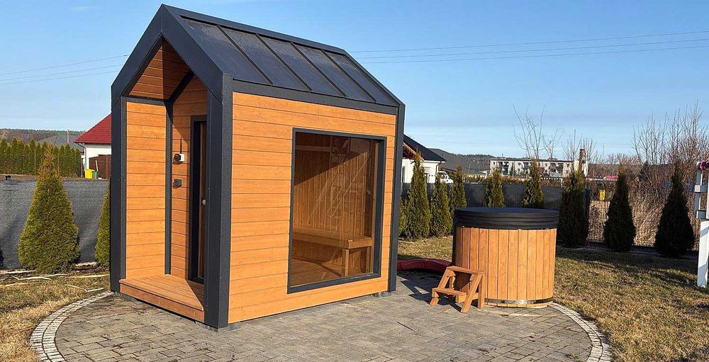 Sauna ogrodowa  domek