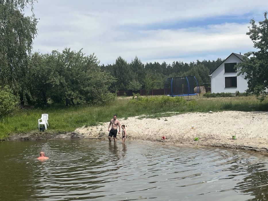 Оренда будинку подобово з лазнею, біля озера, недалеко від р.Десна