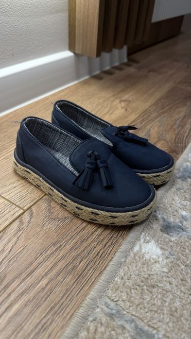 Лофери еспадрильї Zara, розмір 26, устілка 16.5 см