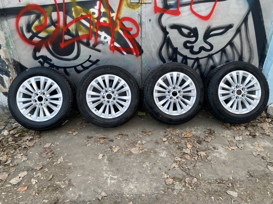 Felgi  R16 BMW styling 475 opony Continental  5/112