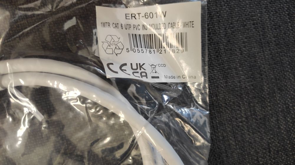 Kabel sieciowy LAN Ethernet UTP RJ45 internetowy skrętka