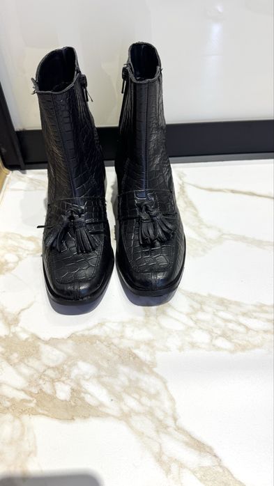 Шкіряні черевики 37 р.