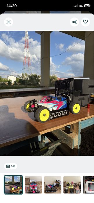 Carro rc escala 1/8