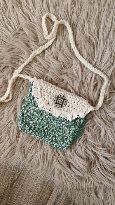Torebka i 2 grzybki Handmade