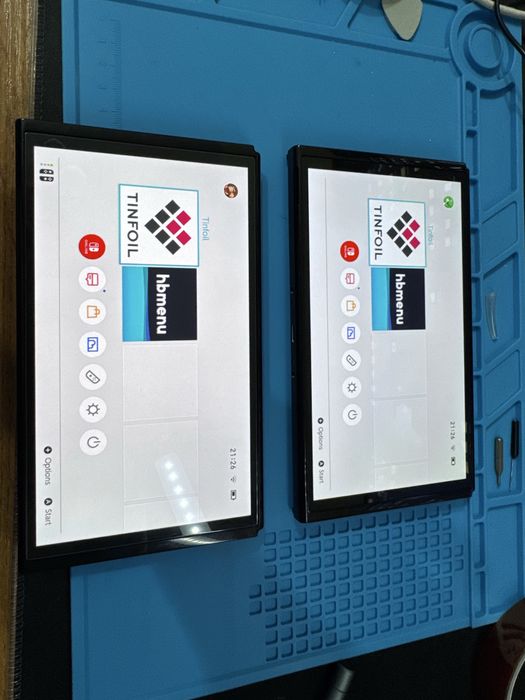 Nintendo Switch Oled picofly chip pzeróbka modowanie CFW atmoshpere