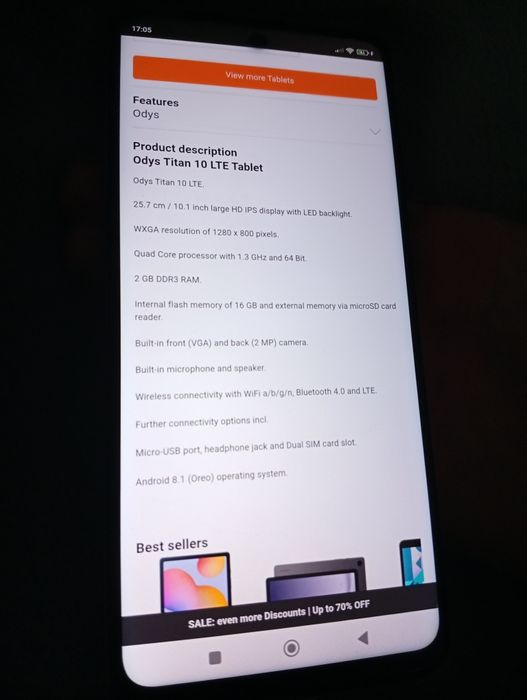 Titan tablet używany