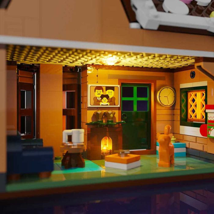 Light My Bricks Lego Creations Gingerbread House