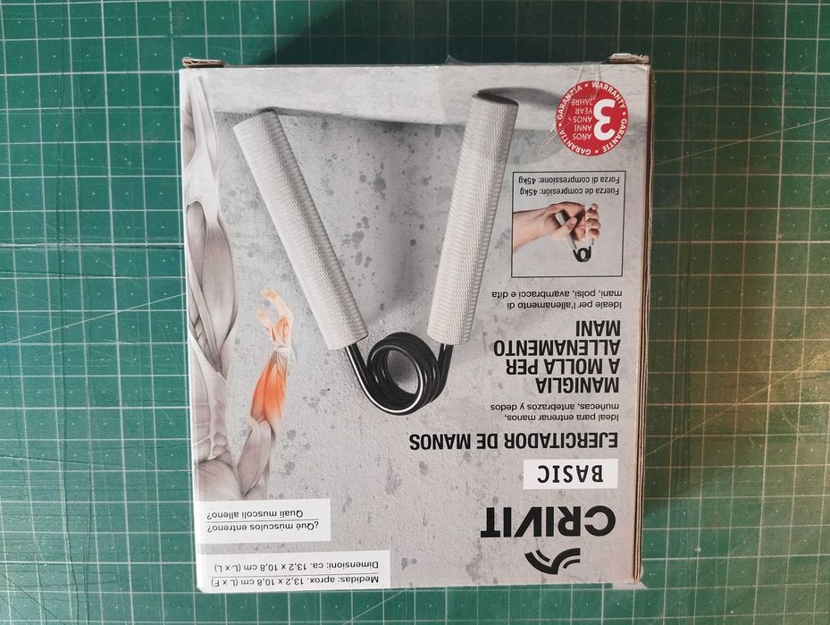 Exercitador de punho / mãos  - 45 kg - LIDL (NOVO)