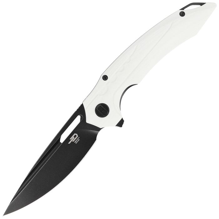 Nóż składany Bestech Ornetta White G10, Black Stonewashed D2 (BG50E)
