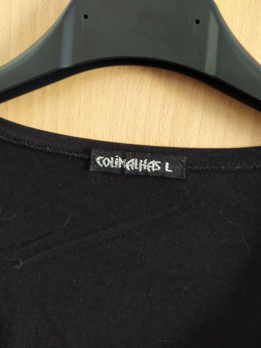 T-shirt preta da Colimalhas