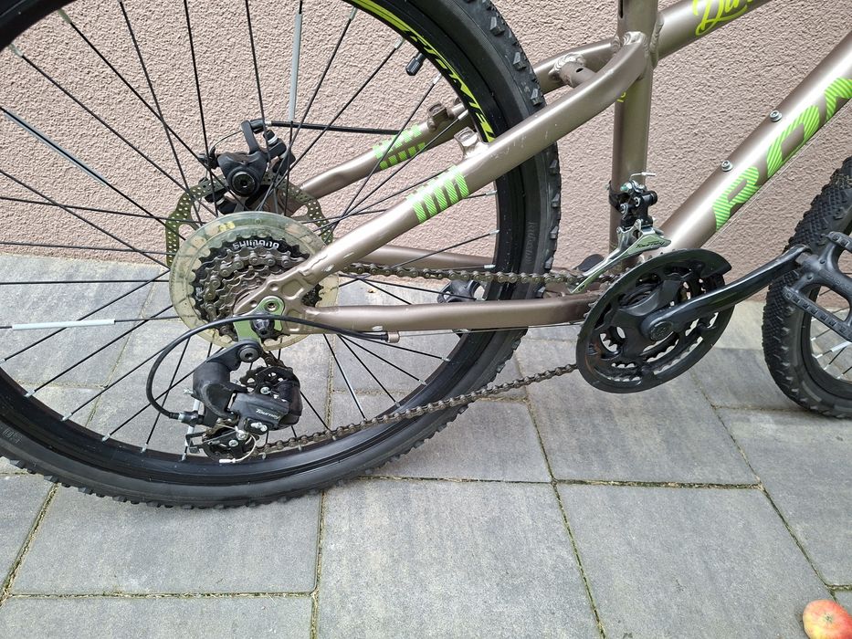 Rower górski młodzieżowy 24 cale Dirt Alu tarcze Limited Edition mtb