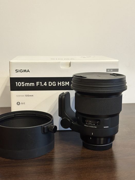 Sigma 105 mm 1.4 do Canon