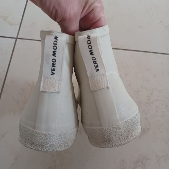 Kalosze VERO MODA jak nowe na suwak 39/25 cm