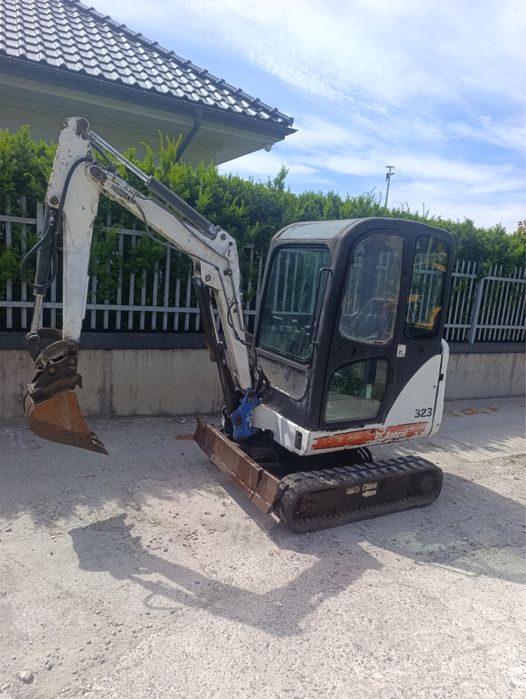 Minikoparka bobcat 323 koparka 1.8t