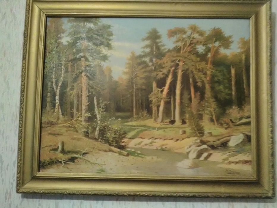 Картина маслом, холст