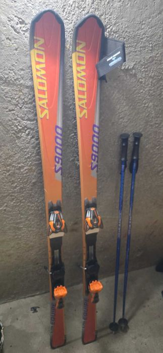 Narty Salomon Equipe S9000 , Buty Narciarskie LANGE SFT 100 rozm. 28.5