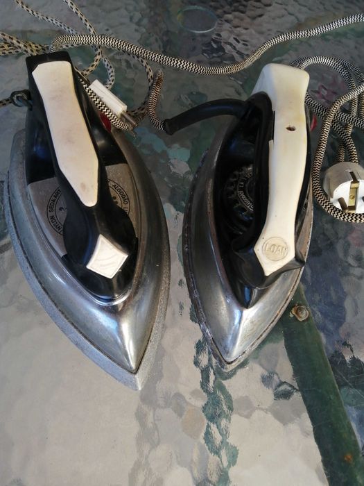 Ferros de engomar Rowenta e Loan - vintage