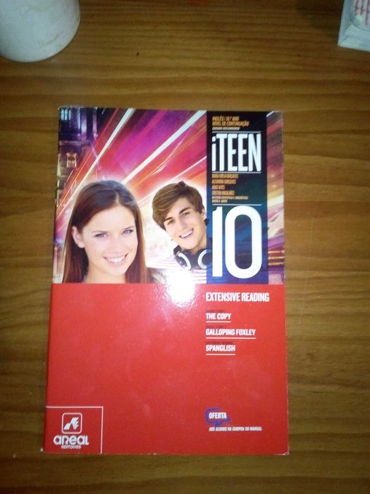 Manual de Inglês iTeen 10  e livros complementares