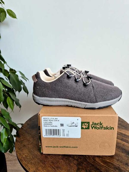 Nowe buty wełniane damskie Jack Wolfskin Spirit Wool 39.5