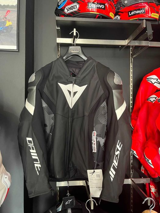 Kurtka sportowa DAINESE AVRO 5 BLACK/WHITE/ANTHRACITE '52 '54 '56 '60