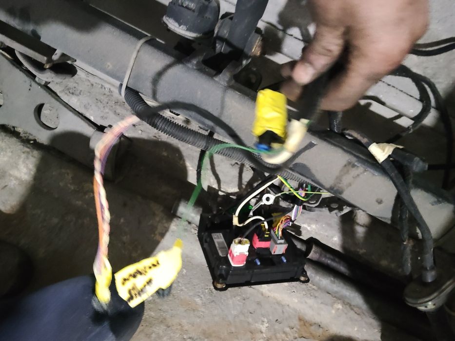 Gancho do reboque Citroën Berlingo longa e partner original com ins