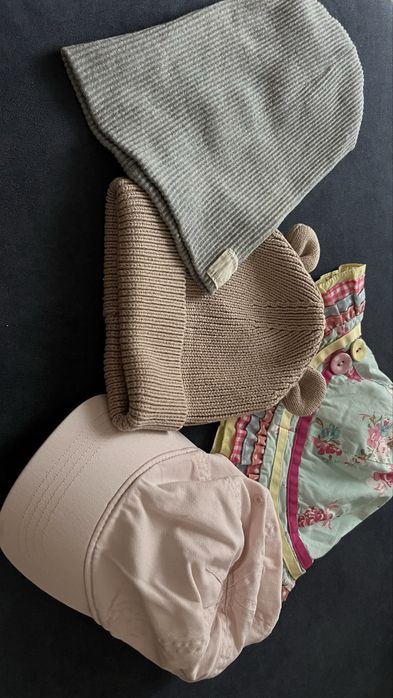 Шапки, кепки Zara, Next, HM