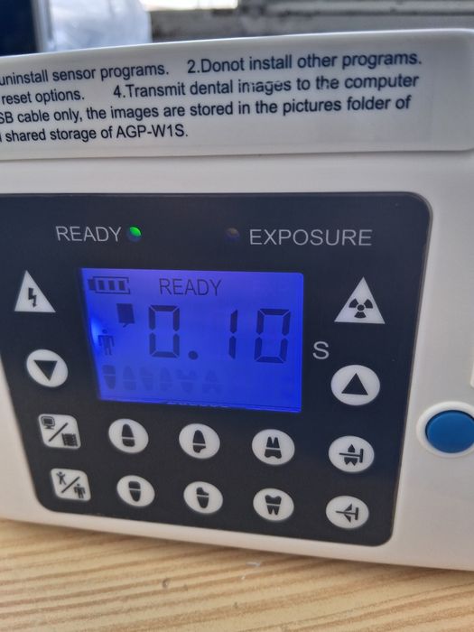 Raio-x portátel dentario novo com sensor RVG sem fio