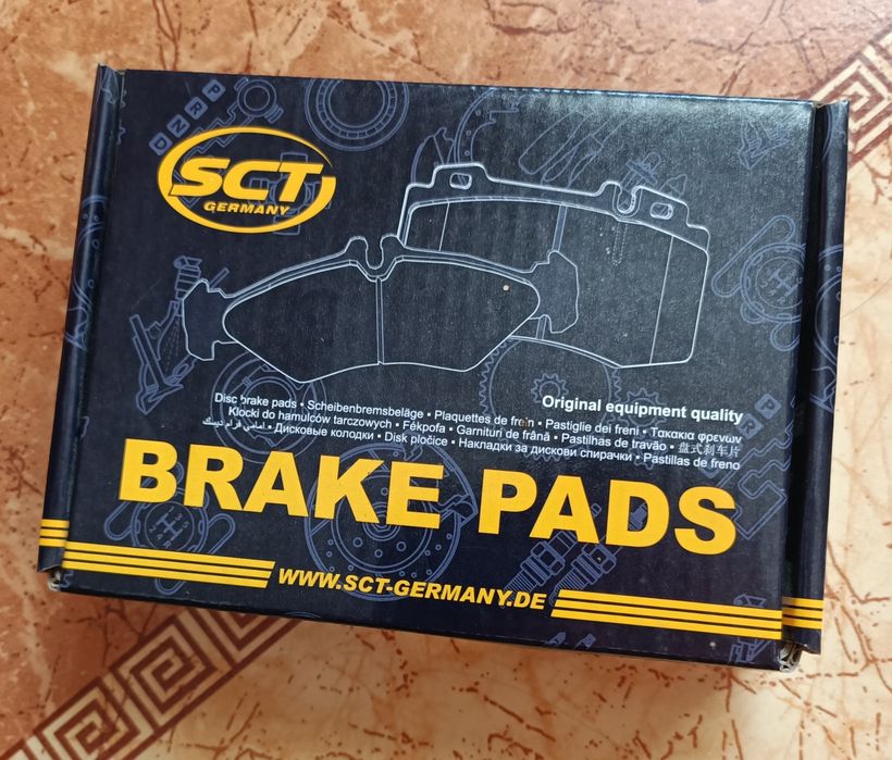 Передні гальмівні колодки SCT SP101 (2108, 2109, 2110, 2112) 2108-3501
