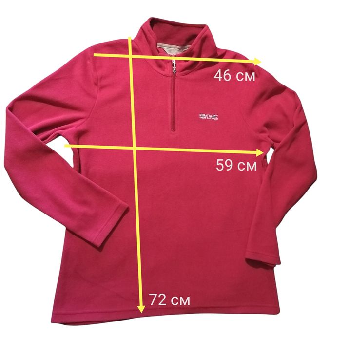 Флісова кофта Regatta Outdoor, жіноча, фліска, розмір L,uk14, тоненька