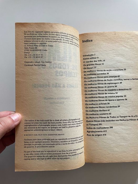 Os Melhores Filmes de Todos os Tempos (SONY 1995)