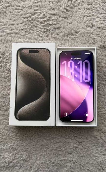 Apple iPhone 15 Pro 128 GB Natural Titanium/Jak Nowy/Faktura