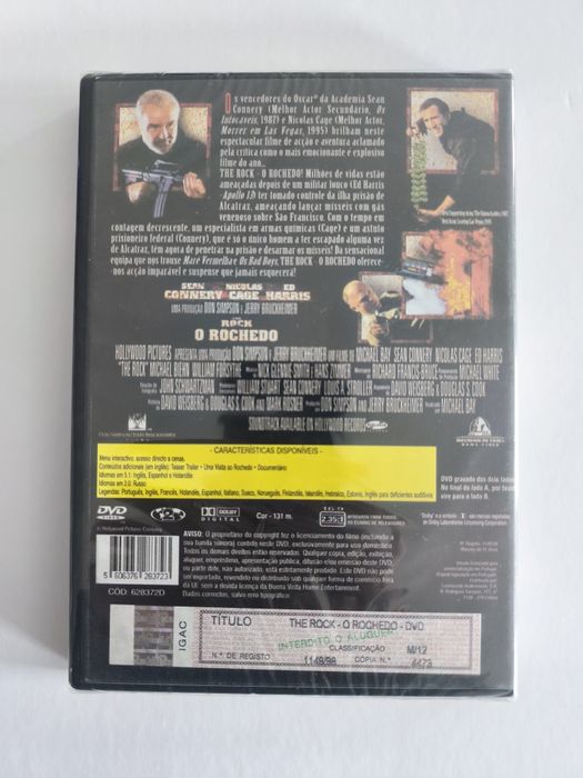 DVD O Rochedo - The Rock