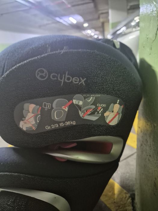 Cadeirinha auto Cybex Isofix 2+3