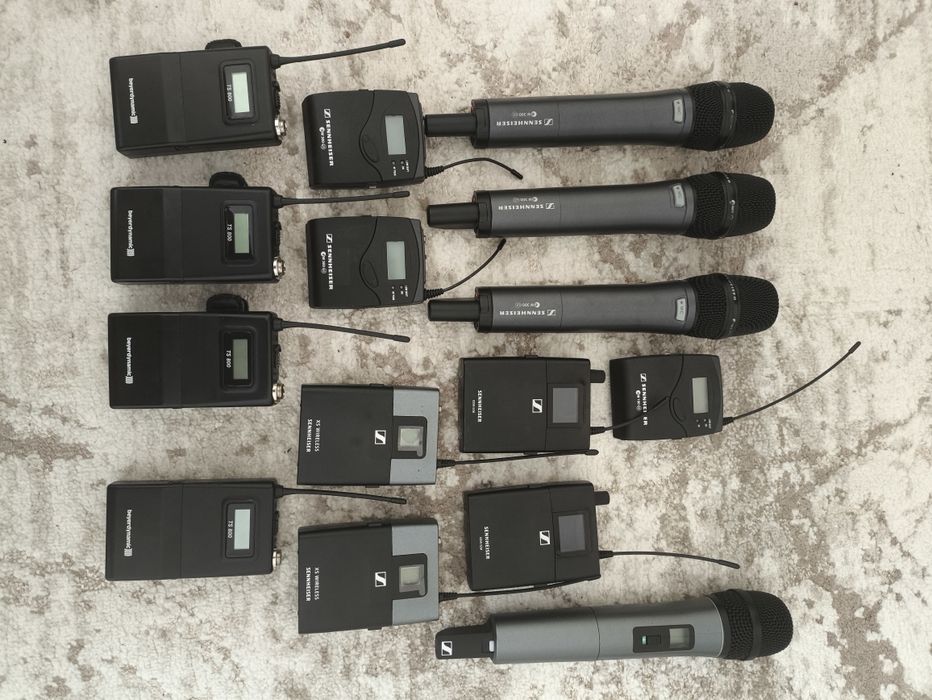 Радіомікрофон Sennheiser SKM 300 G3 (MMD 865), SK 300 G3, Beyerdynamic TS 800