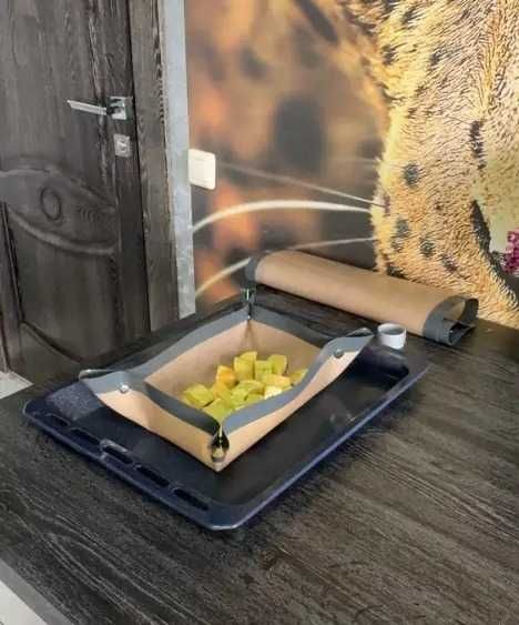 Силіконові килимки для випікання 2 шт. 30×40,40×60 багатораз. Застібки