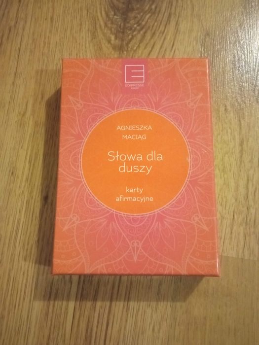 Karty afirmacyjne Agnieszka Maciąg Słowa dla Duszy