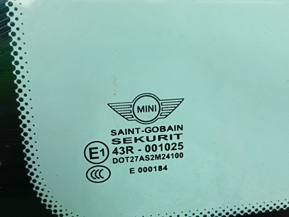 Vidro do painel trás esquerdo MINI Mini (R50, R53)