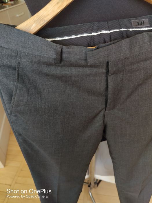 Брюки Hannes&Mauritz trousers  Sweden w32 dark grey.